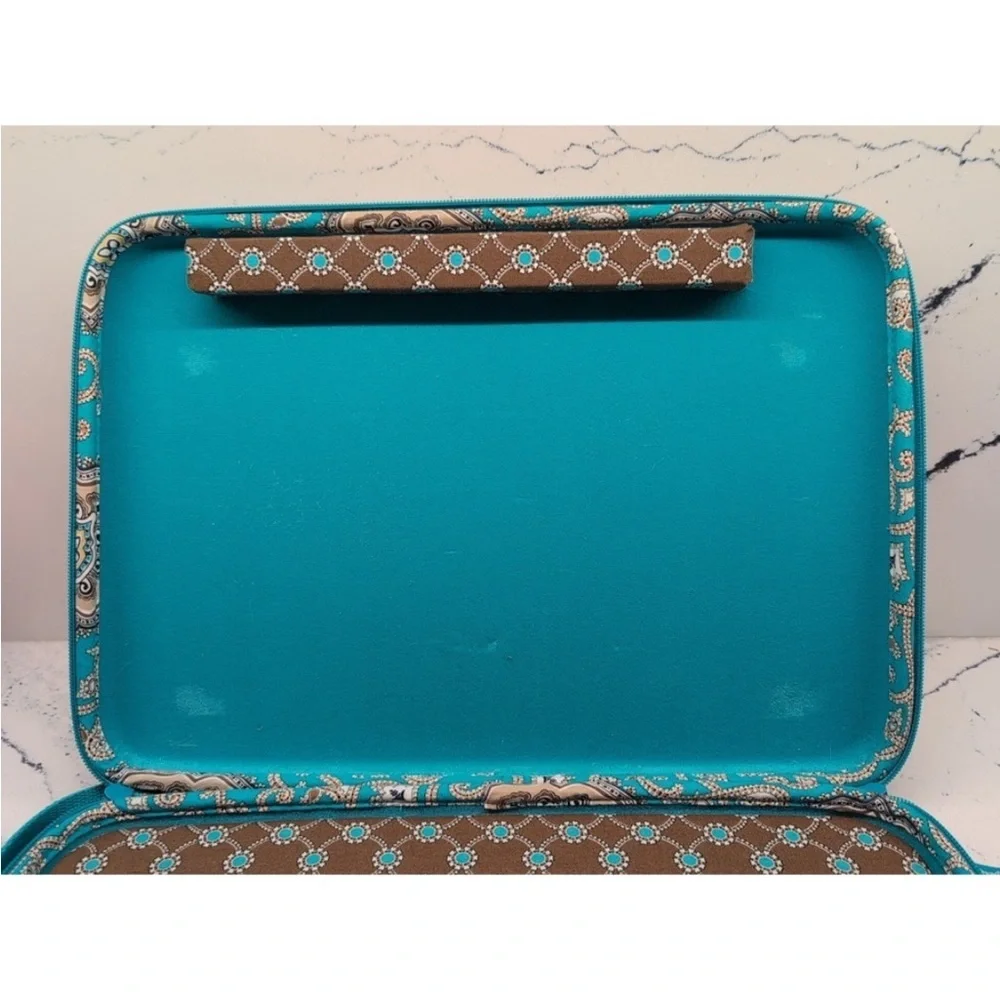 Elegant Blue Patterned Women's Bag